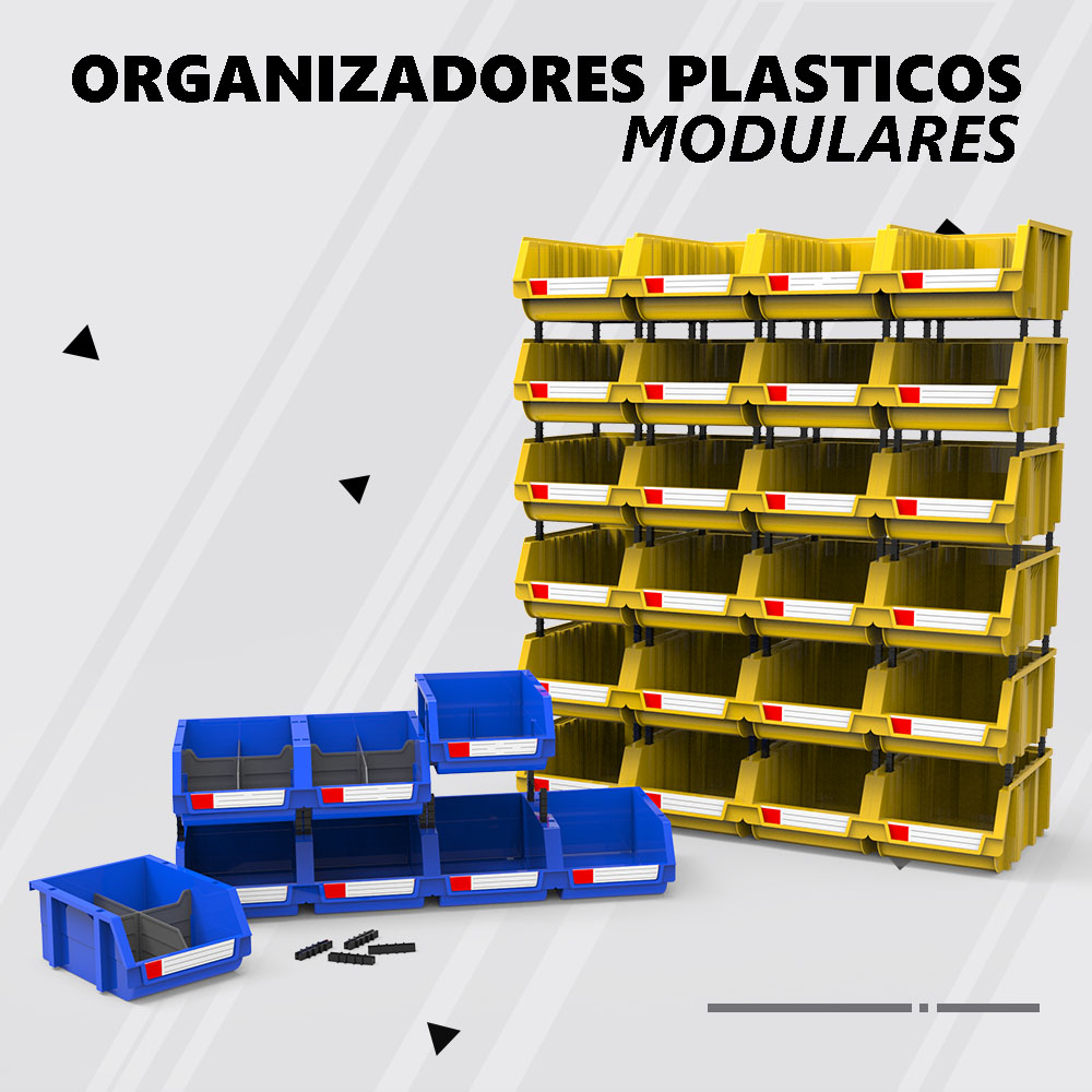 ORGANIZADORES PLASTICOS MODULARES