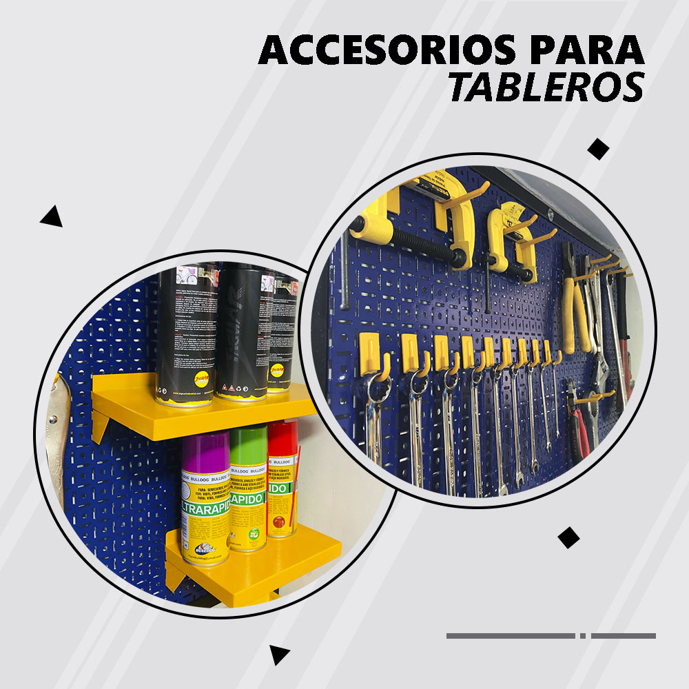 ACCESORIOS TABLEROS PORTA HERRAMIENTAS