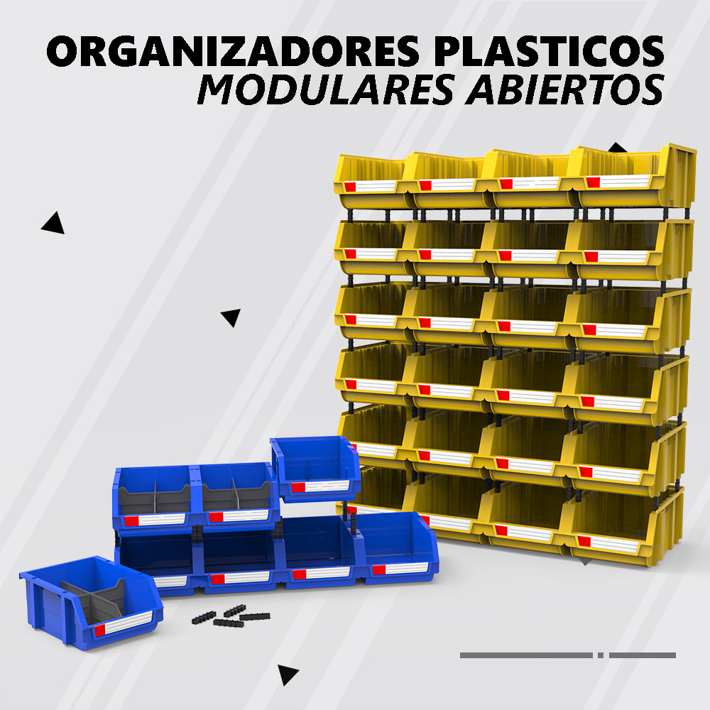 ORGANIZADORES PLASTICOS MODULARES ABIERTOS